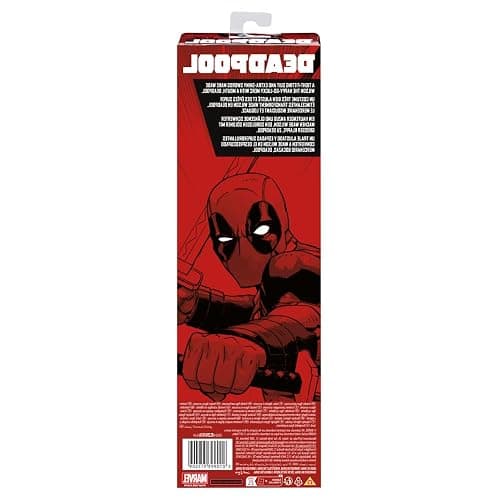 Marvel Deadpool 12-Inch Action Figure with Accessory, Super Hero Toys for Fans Ages 14 and Up thumbnail 4