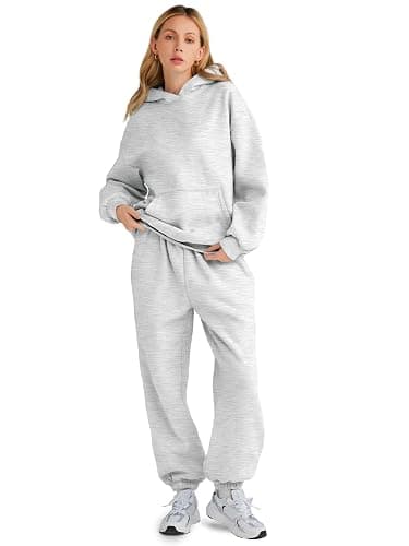 AUTOMET Womens 2 Piece Outfits Lounge Hoodie Sweatsuit Sets Plus Size Fall Fashion Clothes Airport Travel Pants Tracksuits thumbnail 2