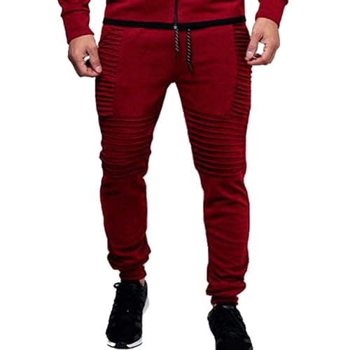 amropi Hommes Jogging Survêtement Sweat-Shirt à Capuche et Pantalon Combinaison de Sport thumbnail 5