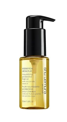 shu uemura art of hair Essence Absolue Nourishing Protective Hair Oil - Lightweight Multi-Benefit, Hydrates, Adds Shine, and Reduces Frizz with Heat Protection, With Japanese Camellia Oil - Image 1