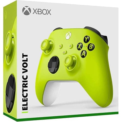 Xbox Core Wireless Gaming Controller – Electric Volt Series X|S, One, Windows PC, Android, and iOS thumbnail 5