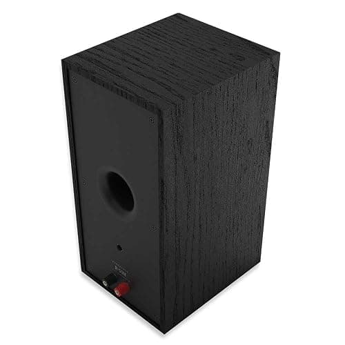 Klipsch Reference Next-Generation R-50M Horn-Loaded Bookshelf Speakers with 5.25” Spun-Copper Woofers for Best-in-Class Home Theater Sound in Black thumbnail 5
