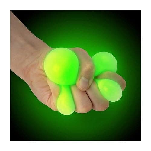 Tobar 38439 Glow In The Dark Squish Ball Assorted Designs and Colours,6 x 6 x 6 cm thumbnail 6