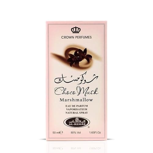 Al-Rehab Choco Musk Marshmallow Eau de Parfum for Women - 50ml (1.65 oz) | Gourmand Perfume with Strawberry, Marshmallow & Cocoa | Sweet, Fluffy & Addictive | Long-Lasting Arabian Dessert Scent thumbnail 5