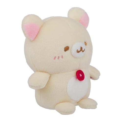 San-X Original Rilakkuma Honyagurumi Series Sitting Mochi Plush - 4" Korilakkuma thumbnail 4