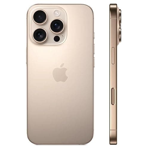Apple iPhone (Renewed Premium) 16 Pro Max, US Version, 256GB, Desert Titanium - Unlocked thumbnail 2