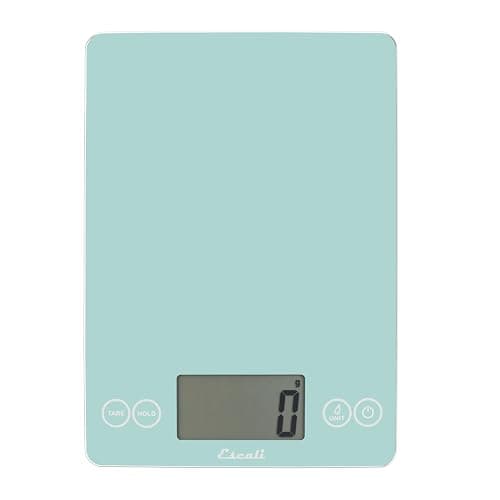 Escali Arti Classic Digital Coffee Scale Espresso Scale and Countertop Food Scale, 15-Pound Capacity, Teal - Image 1