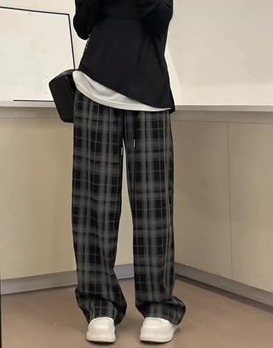 Grunge Lounge Vintage Clothes Goth Emo Clothes Plaid Pants thumbnail 2