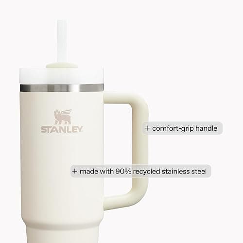 STANLEY Quencher H2.0 Flow State Tumbler, 40 oz, Cobalt | Handle and Straw | 3-Position Lid | Cup Holder Compatible for Travel | Insulated Stainless Steel Cup | BPA-Free thumbnail 7