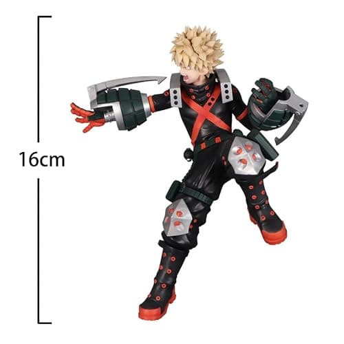 Xinchangda MHA Bakugou Katsuki Figure Anime Bakugou Katsuki Action Figure Statue PVC Anime MHA Figurine Model Collectibles Tabletop Decorations thumbnail 3