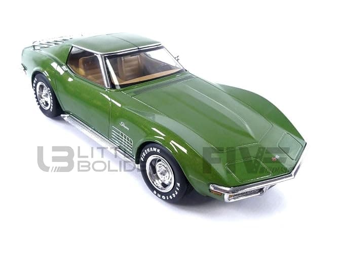 KK-Scale Chevrolet Corvette C3 Stingray 1972 1/18 Scale Die-cast Metal Model Car Adult Collectors, Hobbyists thumbnail 8