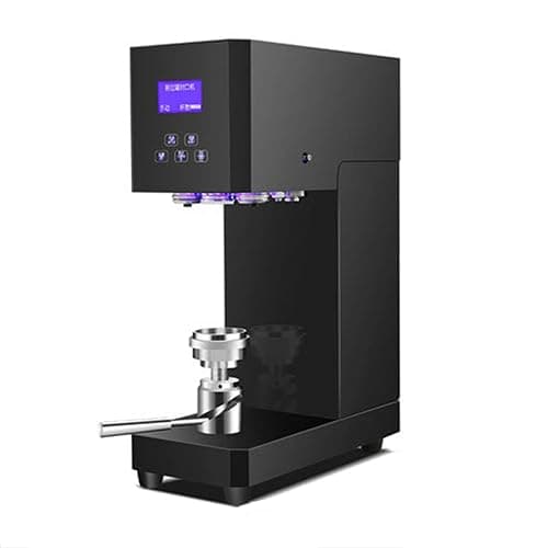 Automatic Can Sealer Machine - Electric Commercial Tin Cup Sealer For Aluminum/plastic Cans - 2.17" Diameter, 4.53"-6.69" Height, Ideal For Home, Cafe, Restaurant & Beverage Stores black - Image 1