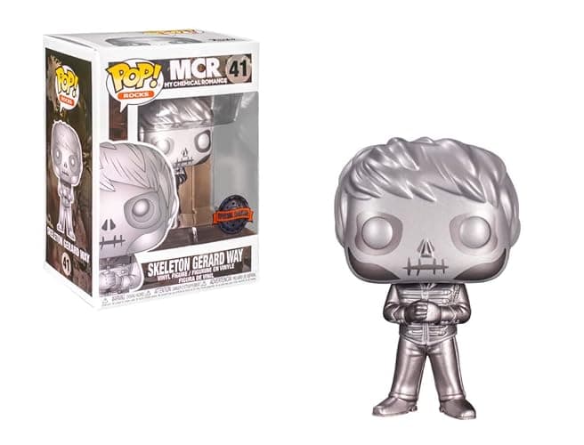 Funko Pop! MCR Platinum Gerard Skeleton Way - Image 1