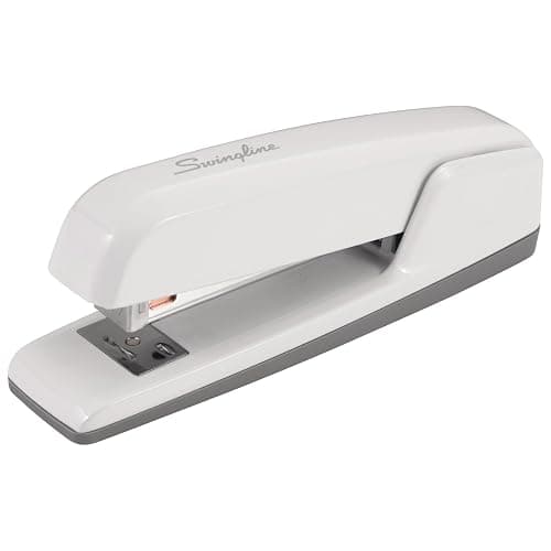 Swingline Stapler, 30 Sheet Capacity, 747 Business Stapler, Jam Free, Metal, Arctic White (S7074738) - Image 1