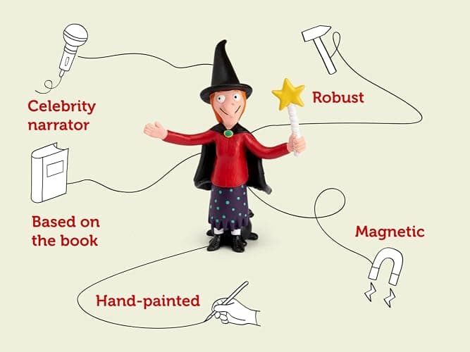 tonies Julia Donaldson Room On The Broom Audio Character, for use with Toniebox thumbnail 3