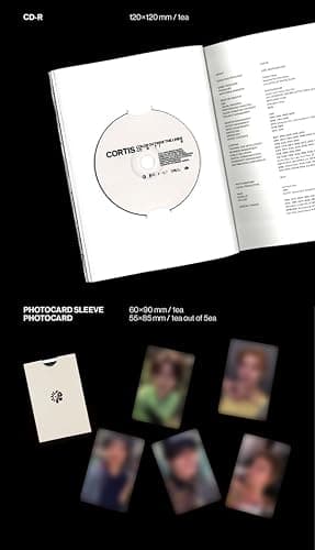 CORTIS COLOR OUTSIDE THE LINES Album (Scene 3 Ver.) Photobook + CD + Photocard + Film Sheet (GO!) thumbnail 4