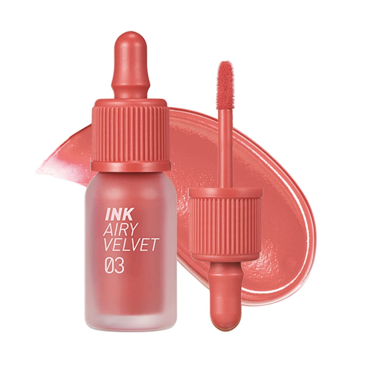 Peripera Ink Airy Velvet 0.14 Ounce 03 Cartoon Coral (NEW) - Image 1