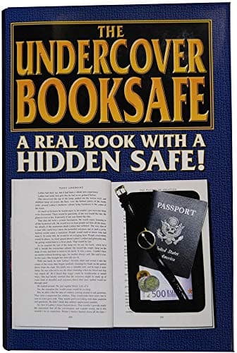 STREETWISE Large Hardbound Book Safe – Hidden Storage Book – Conceal Valuables in Plain Sight – Decoy Design thumbnail 6