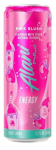 New Alani Sugar Free Energy Drinks Variety Pack, Low Calorie,12 oz (6 Pack) Witch's Brew, Pink Slush, Winter Wonderland thumbnail 4