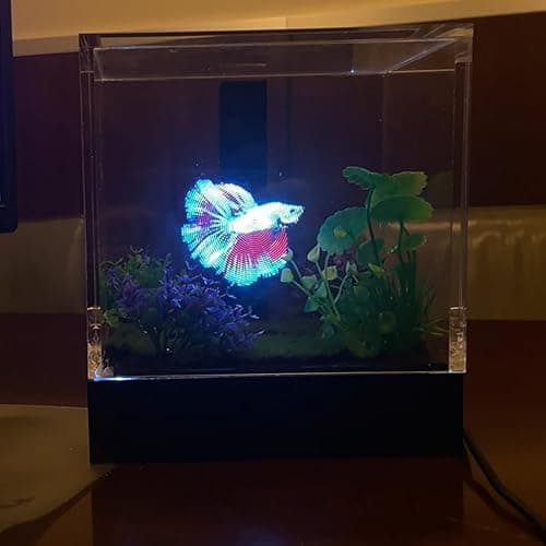 Showcase Holograms - Hologram Fish Tank | Holographic Aquarium with Moving Fish | Plug & Play, Lightweight & Durable | Perfect for Home, Office, Business or Gifts thumbnail 5