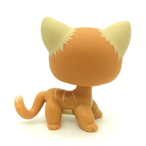 CFCLLBR Rare Mini Pet Toys #525 Orange Short Hair Kitty Cat Animal Figure thumbnail 3