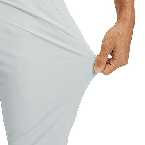M MAELREG Mens Golf Pants Stretch 30"/32"/34" Classic Fit Quick Dry Lightweight Casual Work Dress Trousers with Pockets thumbnail 5