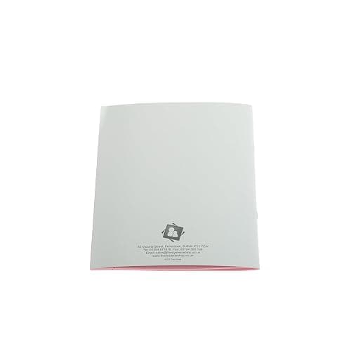 9" x 7" - 7mm Lined Tinted Paper - Exercise Book Grey Cover - Pink - Single Book thumbnail 4