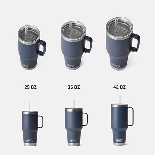 YETI Rambler 42 oz Straw Mug, Vacuum Insulated, Stainless Steel, Ultramarine Violet - 42oz - Ultramarine Violet thumbnail 8