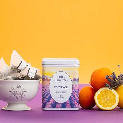 Harney & Sons Provence Tea, White Tea with Flavors of Apricot, Lemon and Lavender thumbnail 5