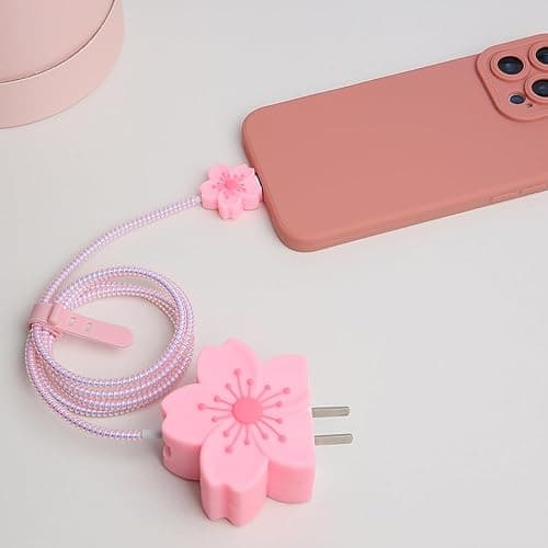 Yluirktfa Charger Cover Compatible With iPhone 20W USB-C Power Adapter - 3D Cute Cartoon Design Cable Protector Wire Protective Case for iPhone 16 15 14 13 12 11 Pro Max, 198 thumbnail 3