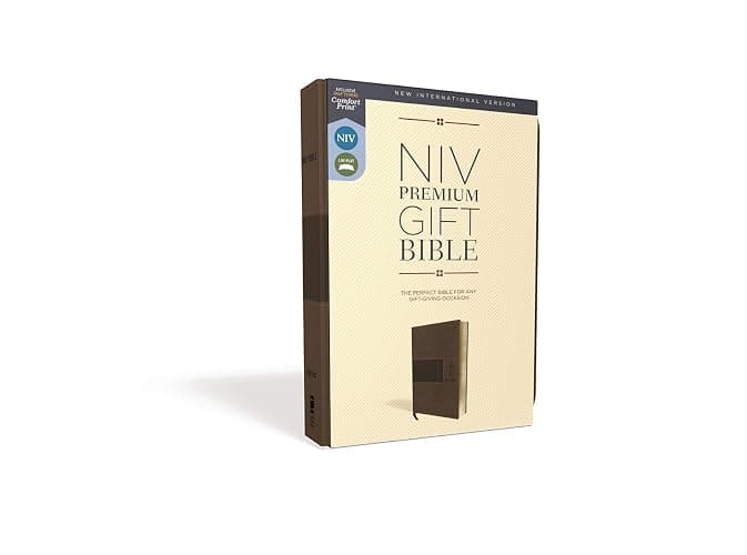 NIV, Premium Gift Bible, Leathersoft, Brown, Red Letter, Comfort Print: The Perfect Bible for Any Gift-Giving Occasion thumbnail 8