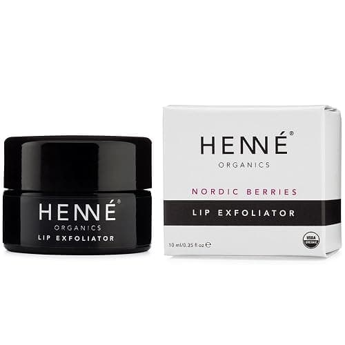 Henné Organics Lip Exfoliator - Natural and Organic Sugar Scrub - Nordic Berries thumbnail 2