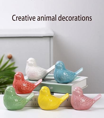 Green Bird Ceramic Toilet Cap Cover thumbnail 6
