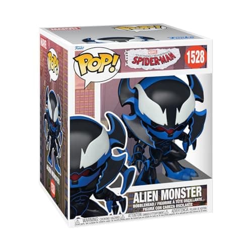 Funko Pop! Super: Friendly Neighborhood Spider-Man - Alien Monster - Image 1