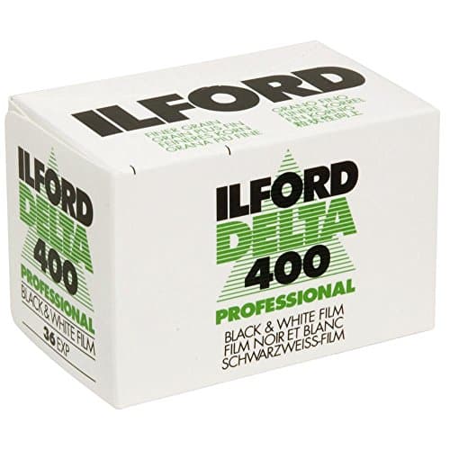 Ilford 1748192 Delta Pro 400 Fast Fine Grain Black and White Film, ISO 400, 35mm, 36 Exposures - Image 1