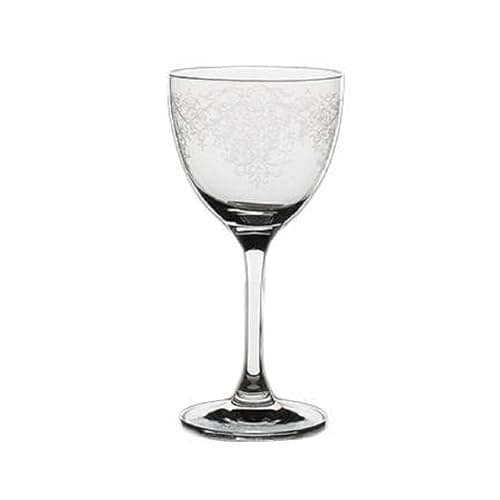 RONA Steelite Vintage Lace Nick & Nora Wine/Cocktail Glass, Set of 6 - Image 1