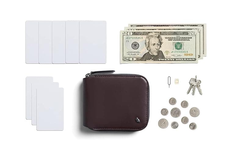 Bellroy Zip Wallet (oltre 8 carte, banconote stese, tasca magnetica per monete con facile accesso) thumbnail 7