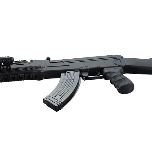 Airsoft Tactical AK47 Spring Airsoft Gun with Laser & Flashlight (390 FPS) thumbnail 5