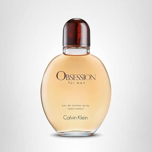 Calvin Klein Obsession for Men Eau de Toilette – Ambery Men's Cologne – With Notes of Bergamot, Mandarin, Lavender & Musk – Long Lasting Fragrance thumbnail 6