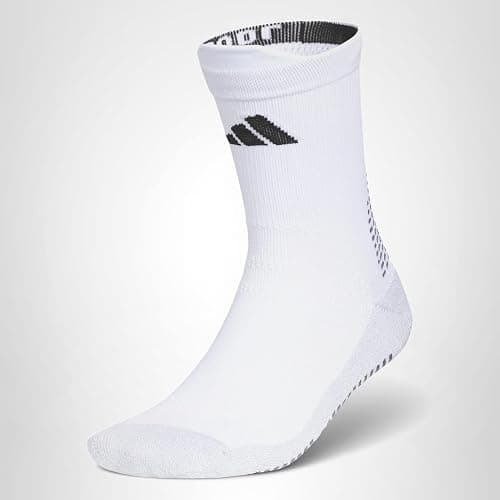 adidas 5-Star Grip Crew Sports Socks 1 Pair | Silicone Grip Pods, For Soccer Football & Basketball, Cushioned Impact Zones, Arch & Ankle Support, Game & Practice Ready thumbnail 6