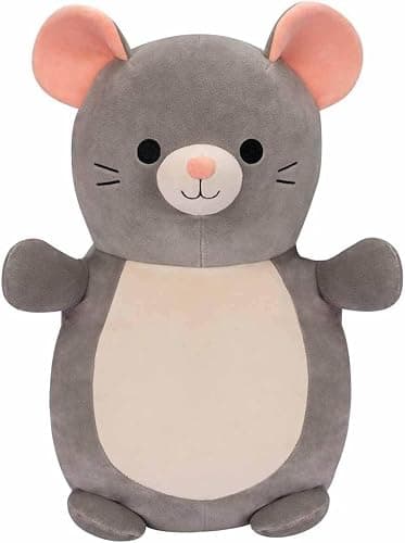 Squishmallows Official Hugmee Plush 26 inch Grey Misty Mouse, Ultra Soft Stuffed Plush Toy - Image 1