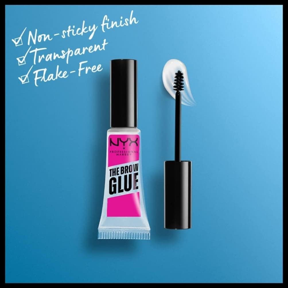 NYX Professional Makeup, Eyebrow Gel, Extreme Hold & Natural Finish, Brow Glue, 1pc thumbnail 3