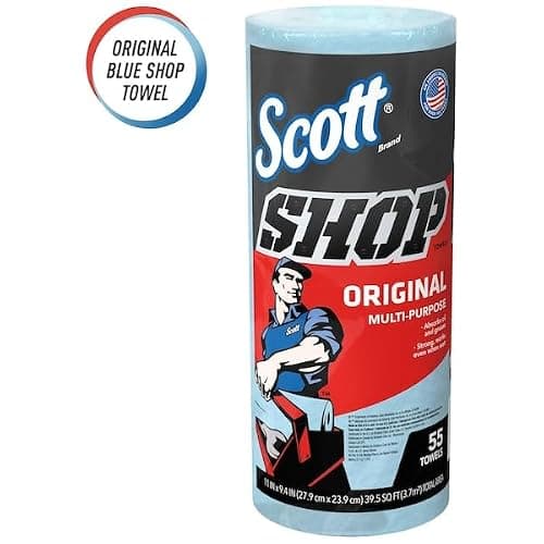 Kimberly-Clark 75130 SCOTT Shop Towel Roll, 55 Count (Pack of 1) thumbnail 2