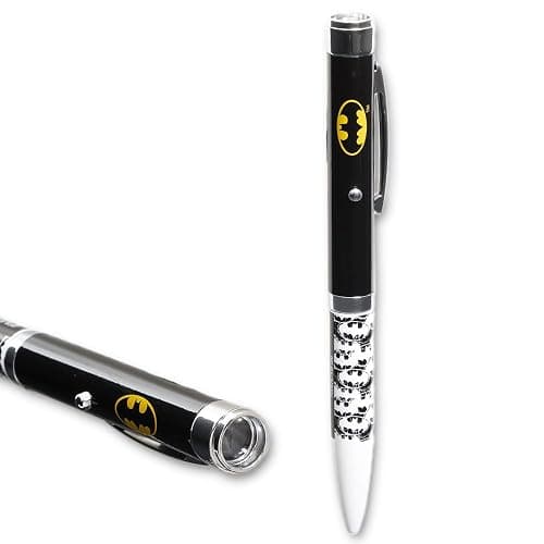 BATMAN Projector Pen Set - Bundle with Ballpoint Pen with Projector Light Stationery Gift Office Supplies for Kids, Teens, Adults thumbnail 3