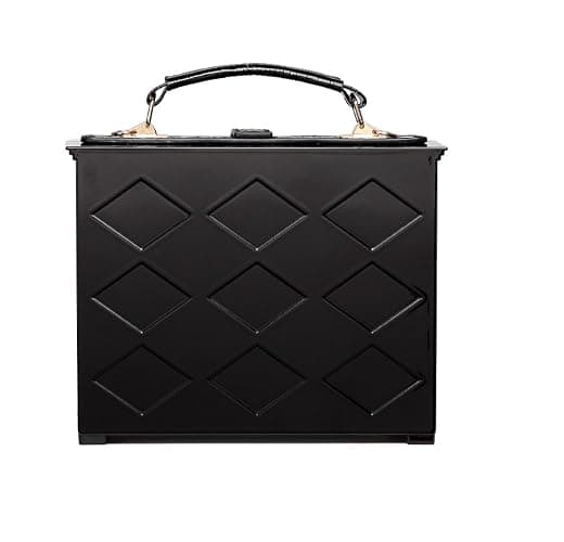 MILATA Piano Shaped Purse Handbag Women Box Shaped Party Evening Top Handles Bag Novelty Clutch Crossbody Bag | Piano Shaped, Party, Evening, Top Handles, Bag, Novelty thumbnail 3