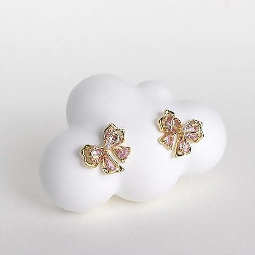 Jean Beau Pearl Flower Leaf Stud Earrings for Women Statement Cluster CZ Pearls Earring Gold Plated Sterling Silver Wedding Prom Birthday Fashion Jewelry Gift thumbnail 6