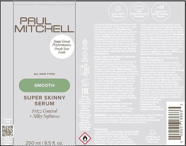 Paul Mitchell Super Skinny Serum Blowout Primer, Speeds Up Drying Time, Humidity Resistant, For All Hair Types thumbnail 10