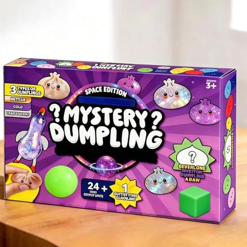 2026 Dumpling Squishy Advent Calendar, 24 PCS Dumpling Mystery Surprise Fidget Toys, Stress & Anxiety Relief Sensory Toys for Kids & Adults, Ideal Holiday & Birthday Gift (A) thumbnail 5