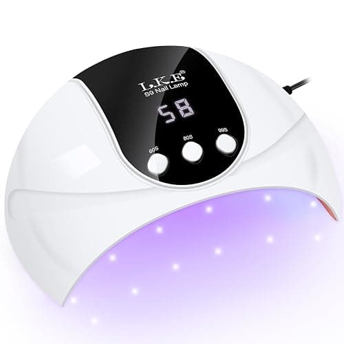 UV Lampe für Gelnägel,54W UV Lampe Nägel mit 3 Timer, LCD Display, Auto Sensor,Premium UV Lampe für Alle UV Gel Nagellack, Ideal für Anfänger und Profis, Perfektes Festivalgeschenk - Image 1