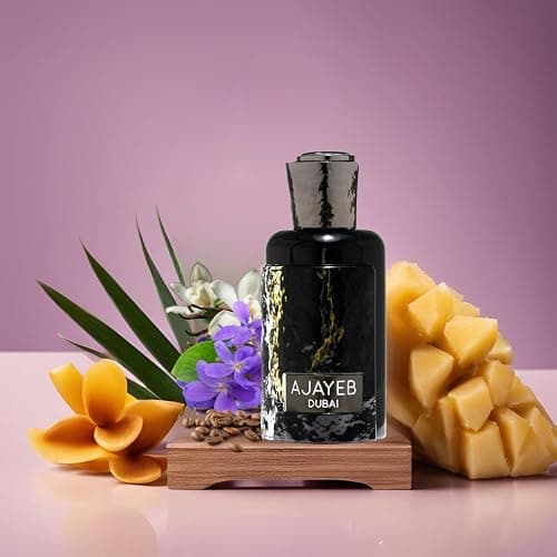 Lattafa Ajayeb Dubai Eau de Parfum Spray for Men, 3.4 Ounce thumbnail 5